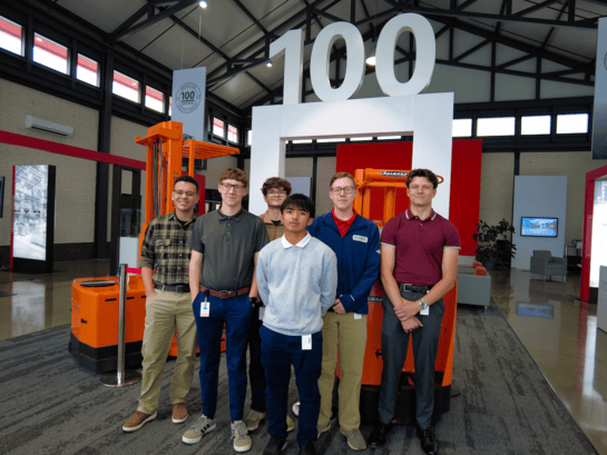 2026 Raymond Youth Apprenticeship Program graduates at The Raymond Corporation headquarters in Greene, New York