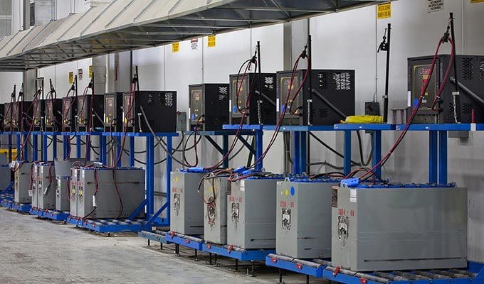 Raymond Power Systems and Battery Handling