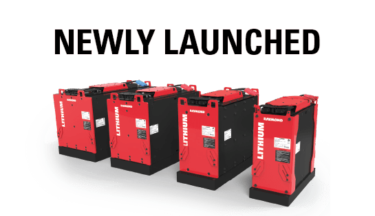 Raymond Lithium-Ion Batteries, Newly Launched