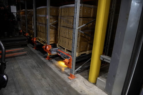 Subzero Warehouse Racking Height