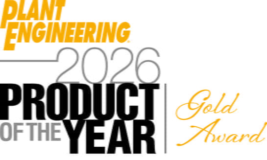 Plant Engineering 2026 Product of the Year Gold Award logo