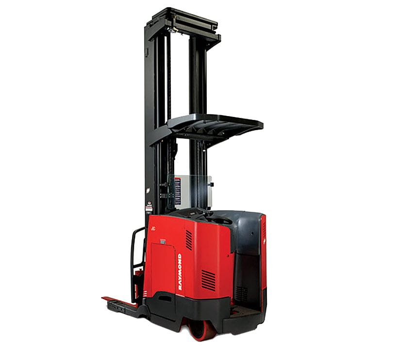 Raymond Reach-Fork Truck Side Stance