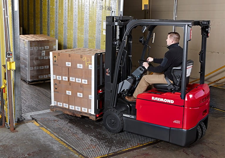sit down forklift, raymond forklift