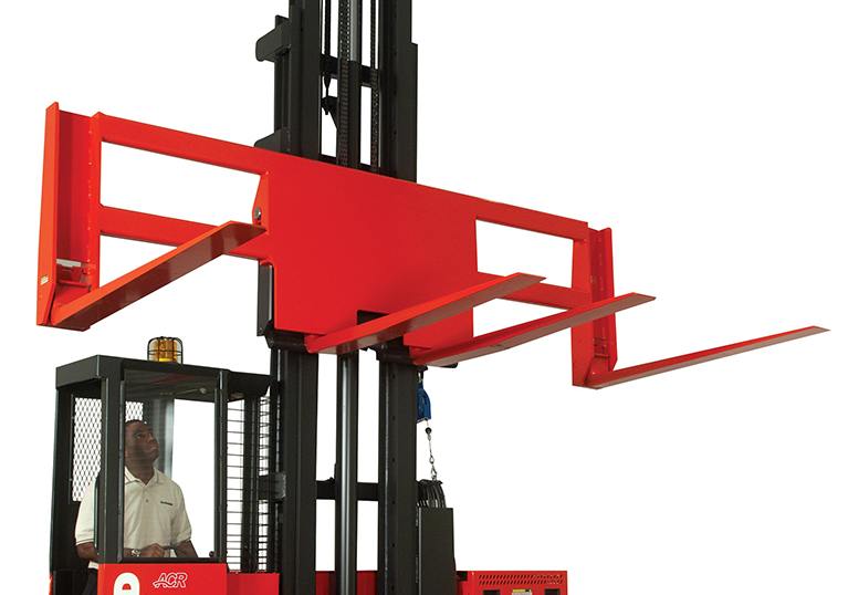 Raymond Sideloader Cushioned Mast Stops